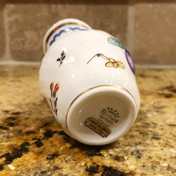 Richard Ginori Italian Sugar Bowl & Creamer & Underplate Set - Picture 7 of 12